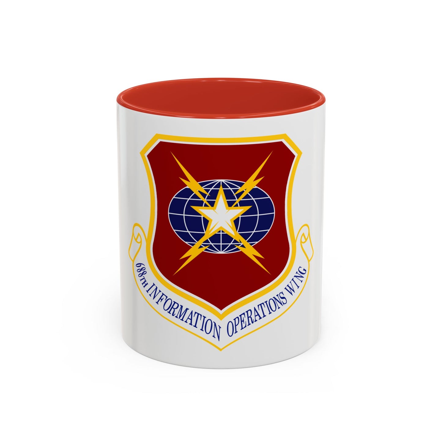 USAF 688th Information Operations Wing (U.S. Air Force) Accent Coffee Mug