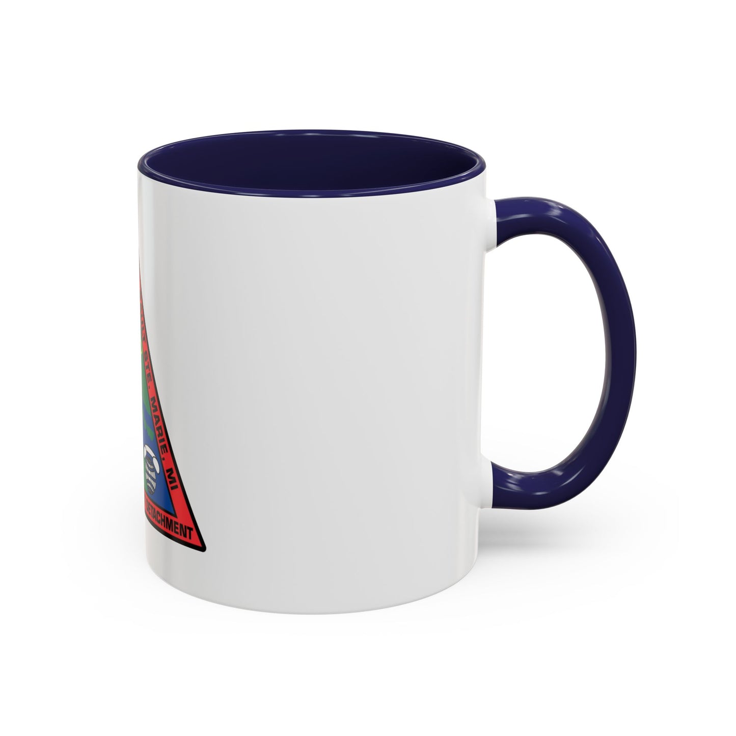 USCG ESD Sault SteMarie MI (U.S. Coast Guard) Accent Coffee Mug