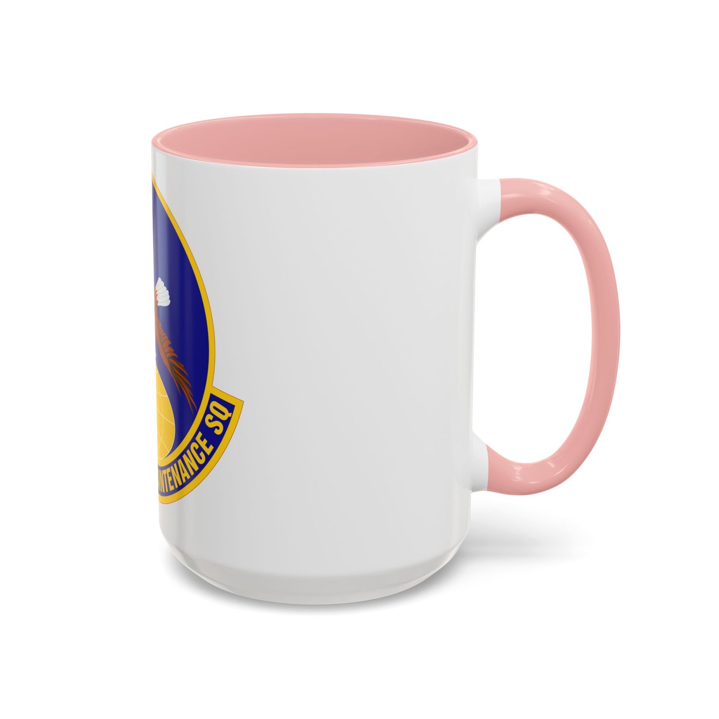 605 Aircraft Maintenance Squadron AMC (U.S. Air Force) Accent Coffee Mug