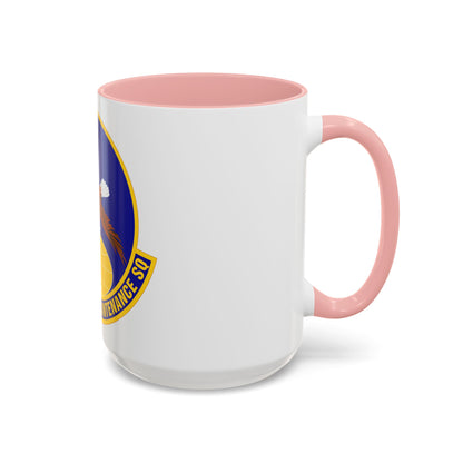 605 Aircraft Maintenance Squadron AMC (U.S. Air Force) Accent Coffee Mug