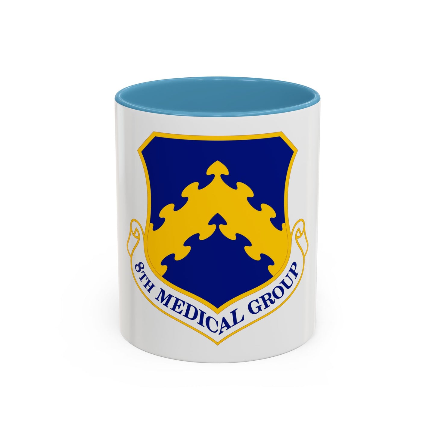 8 Medical Group PACAF (U.S. Air Force) Accent Coffee Mug