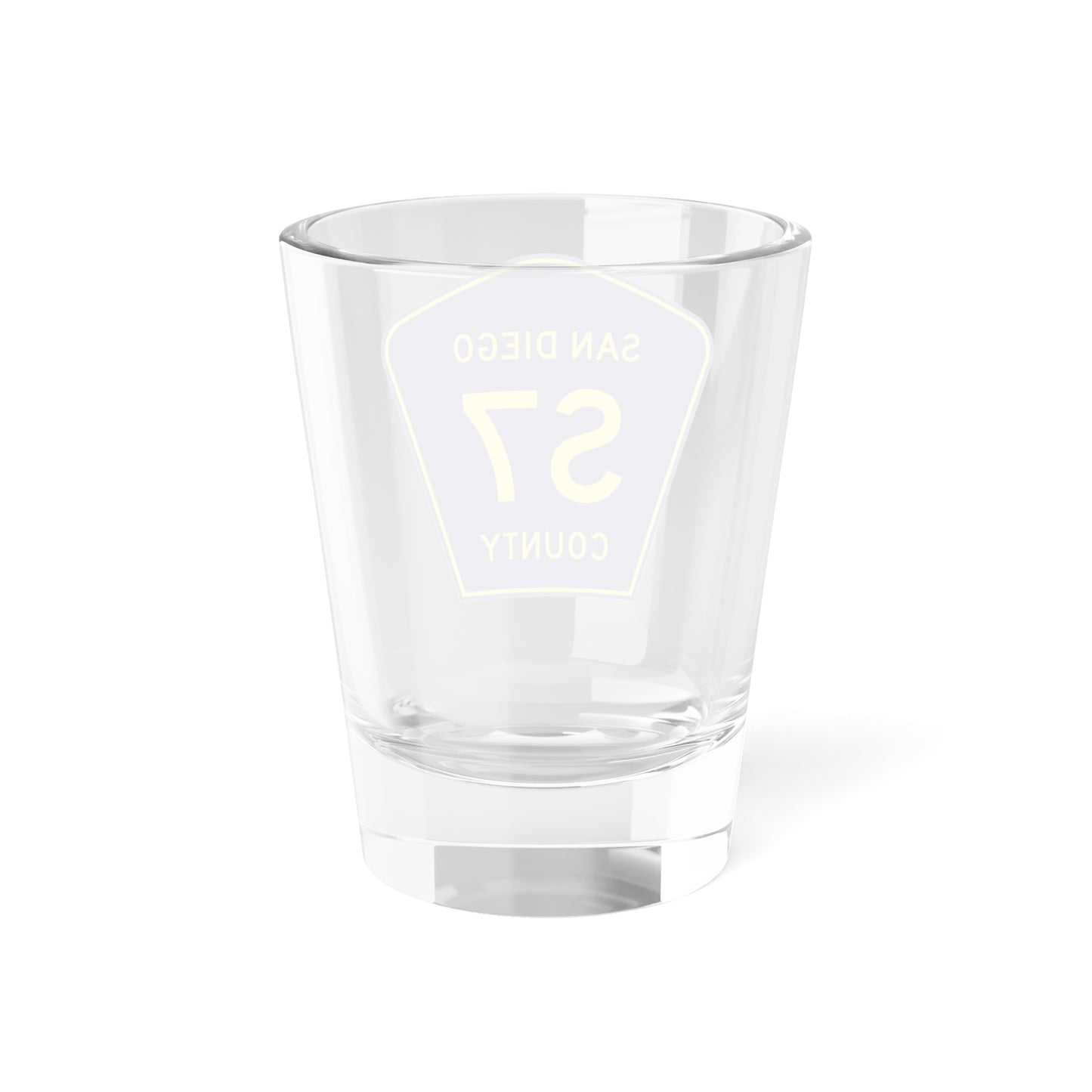 San Diego County S7 (California) (Road Sign) Shot Glass 1.5oz