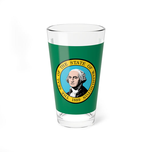 Flag of Washington 3-2 (United States) Pint Glass 16oz