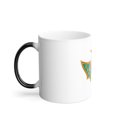 SSN 698 USS Bremerton Patriae Defensor AD Hoc Adsum (U.S. Navy) Color Changing Mug 11oz