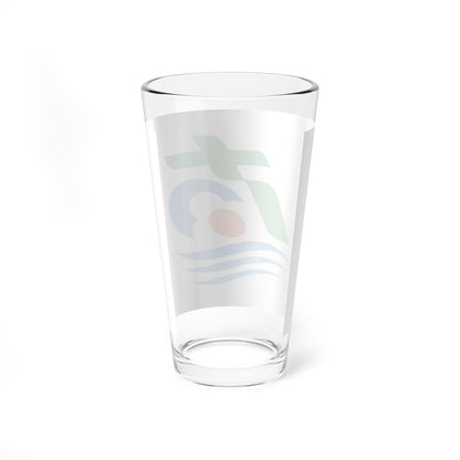 Flag of Minamisanriku Miyagi (Japan) Pint Glass 16oz