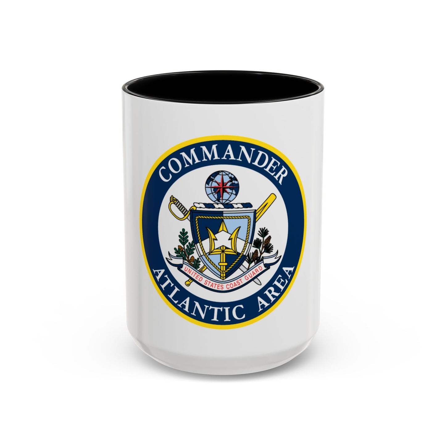 COMMANDER ATLANTIC AREA (U.S. Coast Guard) Accent Coffee Mug