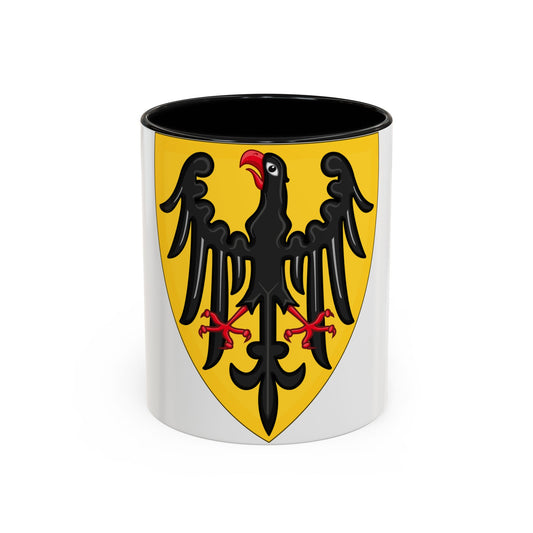 Shield and Coat of Arms of the Holy Roman Emperor (c.1200-c.1300) - Accent Coffee Mug