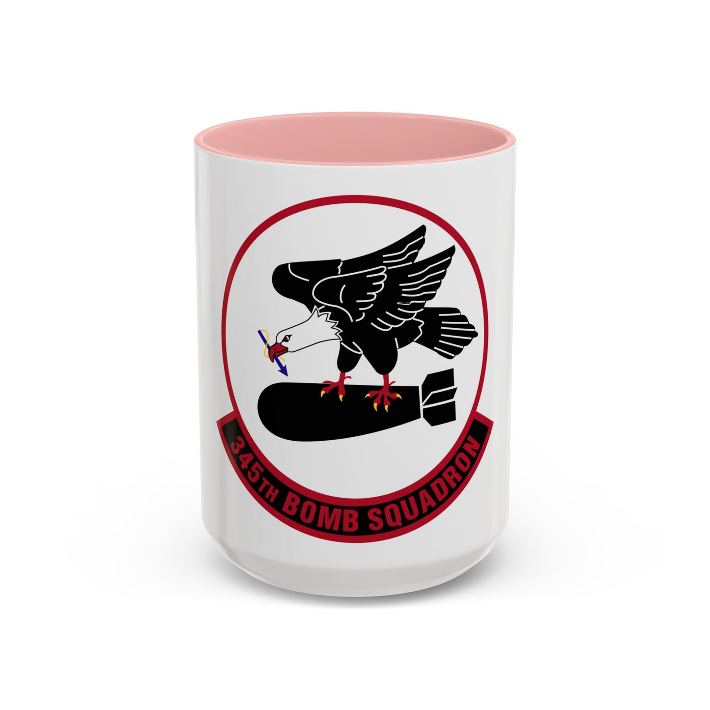 345 Bomb Squadron AFRC (U.S. Air Force) Accent Coffee Mug