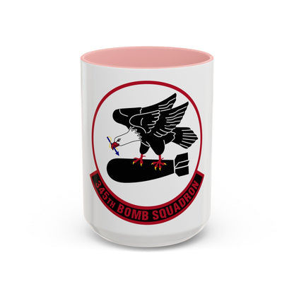 345 Bomb Squadron AFRC (U.S. Air Force) Accent Coffee Mug
