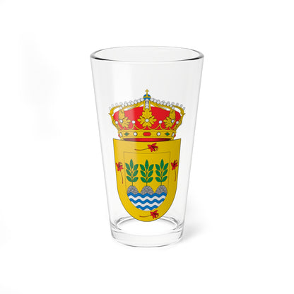Escudo de Albatana (Spain) (Coat of Arms) Pint Glass 16oz