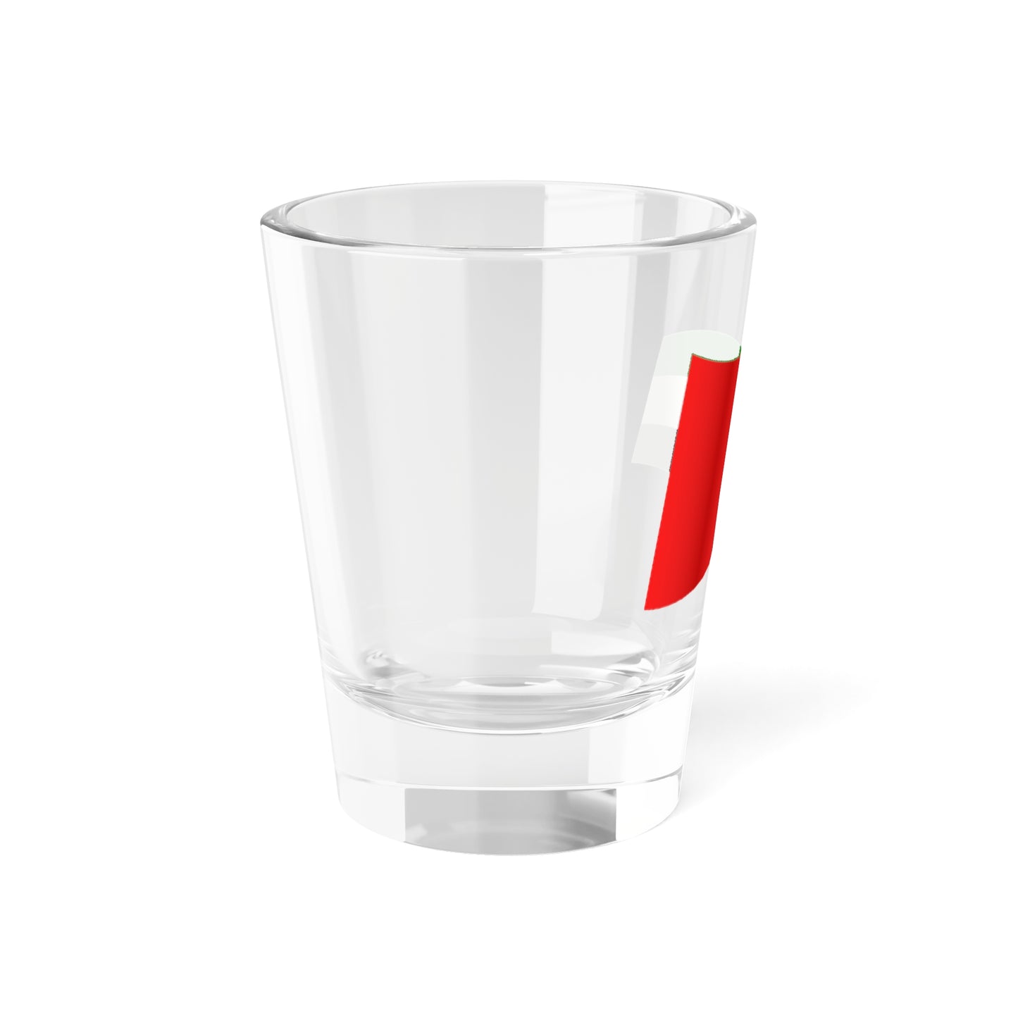 UAE Flag - iconic waving (United Arab Emirates) Shot Glass 1.5oz