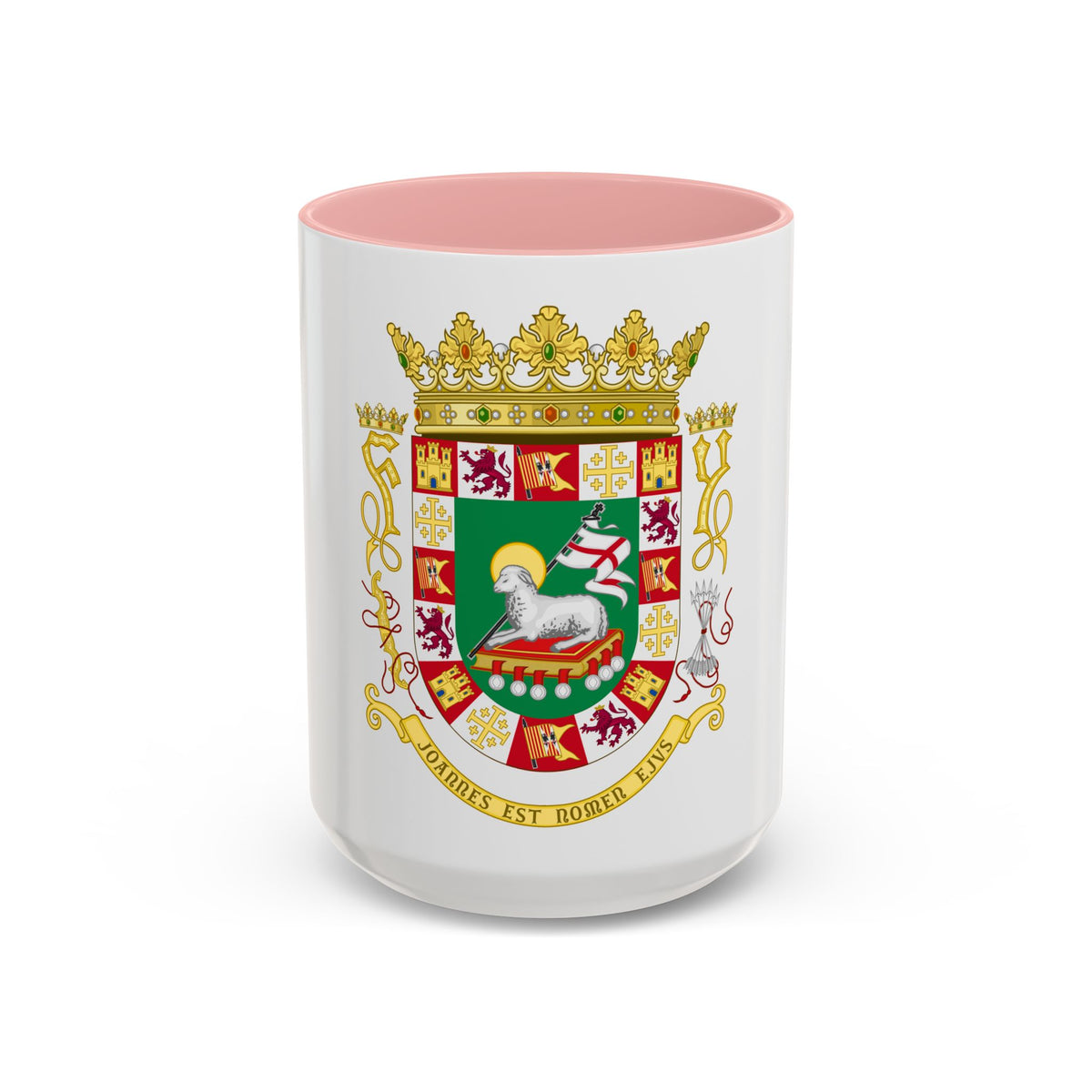 Coat of arms of the Commonwealth of Puerto Rico 2 - Accent Coffee Mug