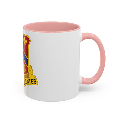123 Engineer Battalion (U.S. Army) Accent Coffee Mug