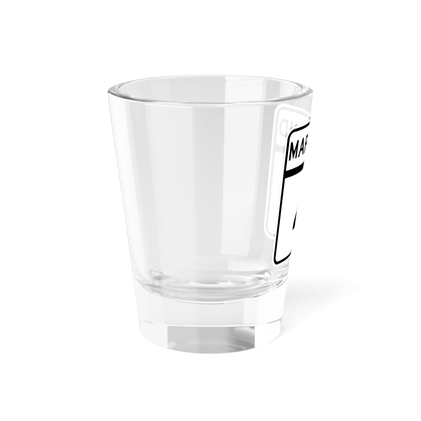 MD Route 4 (Maryland) (Road Sign) Shot Glass 1.5oz