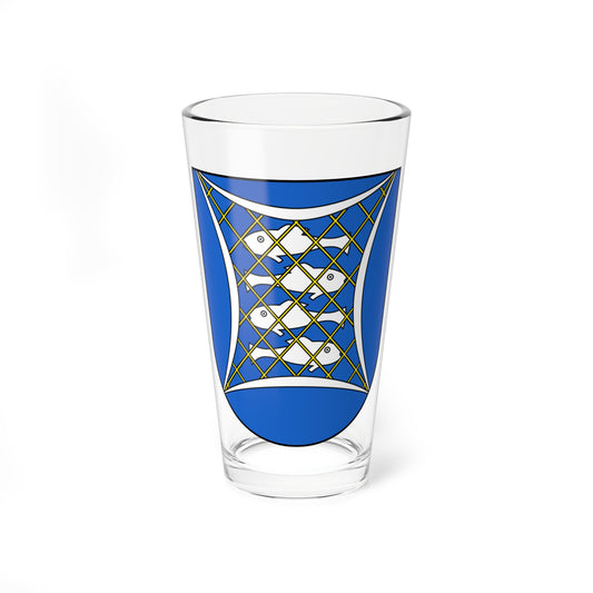Uster-Niederuster-blazon (Switzerland) (Coat of Arms) Pint Glass 16oz