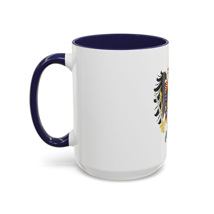 Middle Coat of Arms of Francis II, Holy Roman Emperor (1804-1806) - Accent Coffee Mug