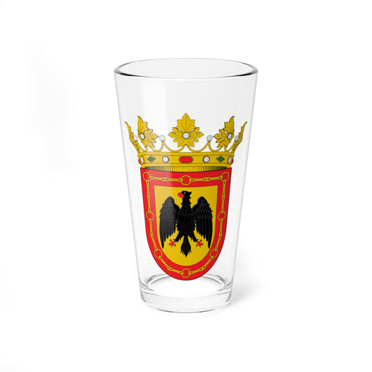 Escudo de Aguilar de Codes (Spain) (Coat of Arms) Pint Glass 16oz