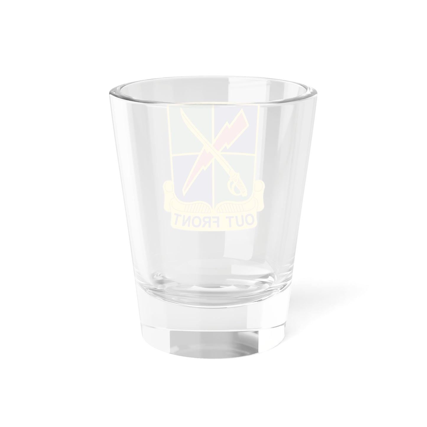 Verre à liqueur du bataillon de renseignement militaire 501 (armée américaine) 1,5 oz