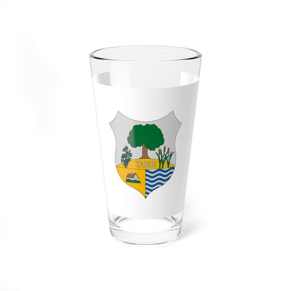 Flag of Tabdi (Hungary) Pint Glass 16oz