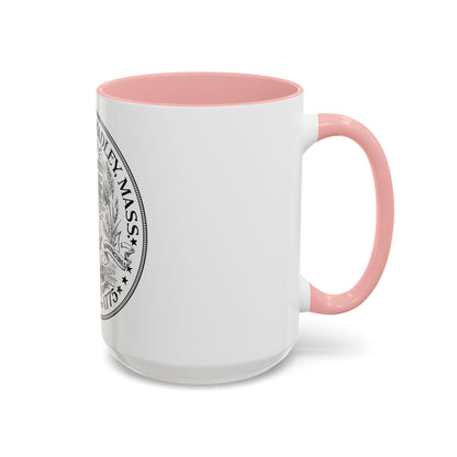 Seal of South Hadley Massachusetts - Accent Coffee Mug