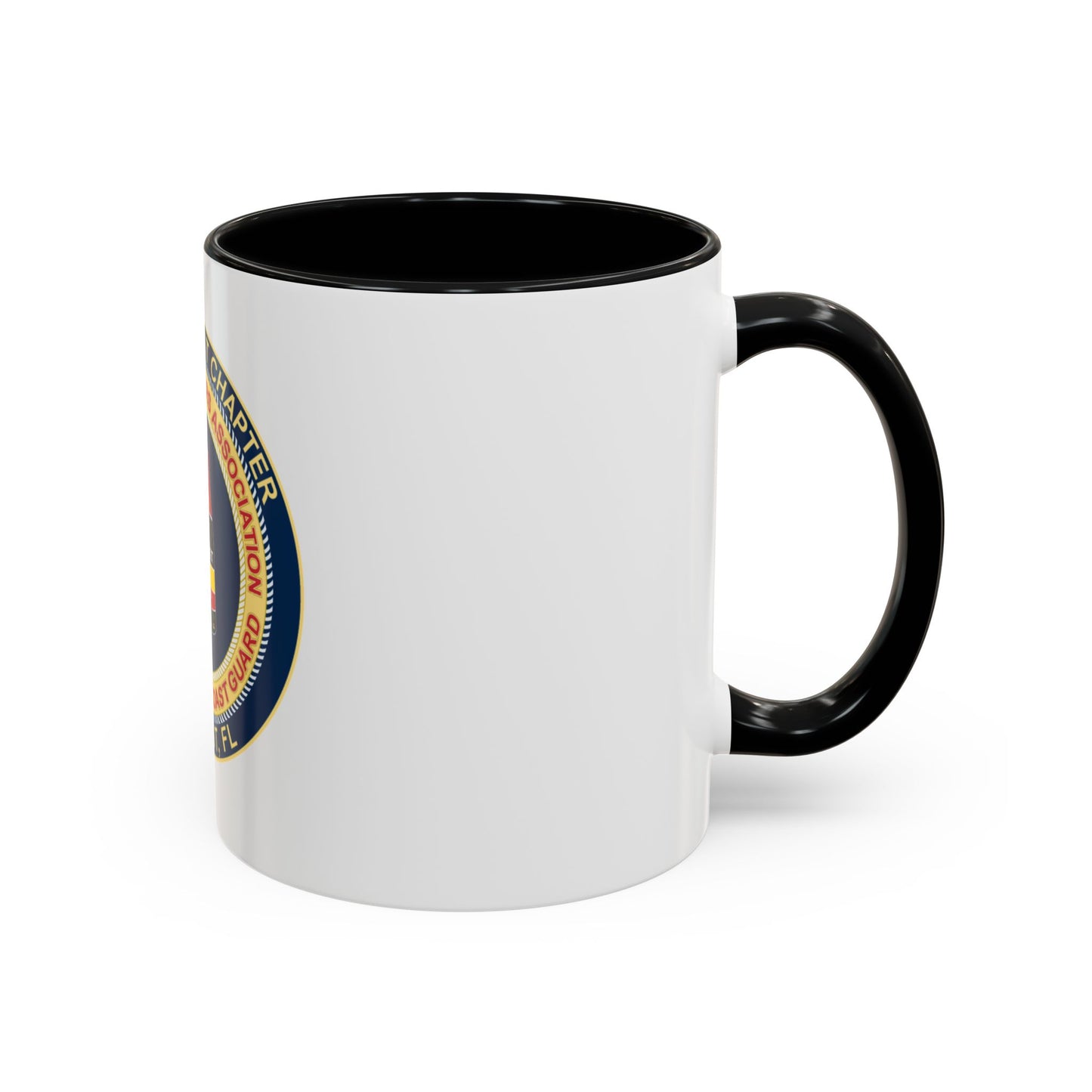 USCG CPOA Key West FL Southernmost Chapter (U.S. Coast Guard) Accent Coffee Mug