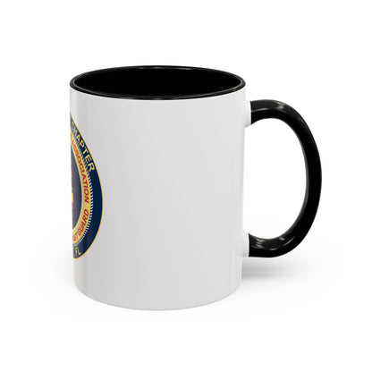 USCG CPOA Key West FL Southernmost Chapter (U.S. Coast Guard) Accent Coffee Mug