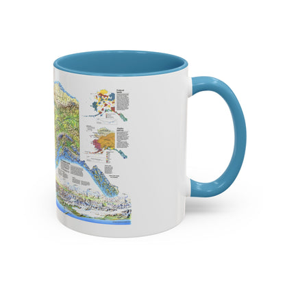 Alaska 2 (1994) (Map) Accent Coffee Mug