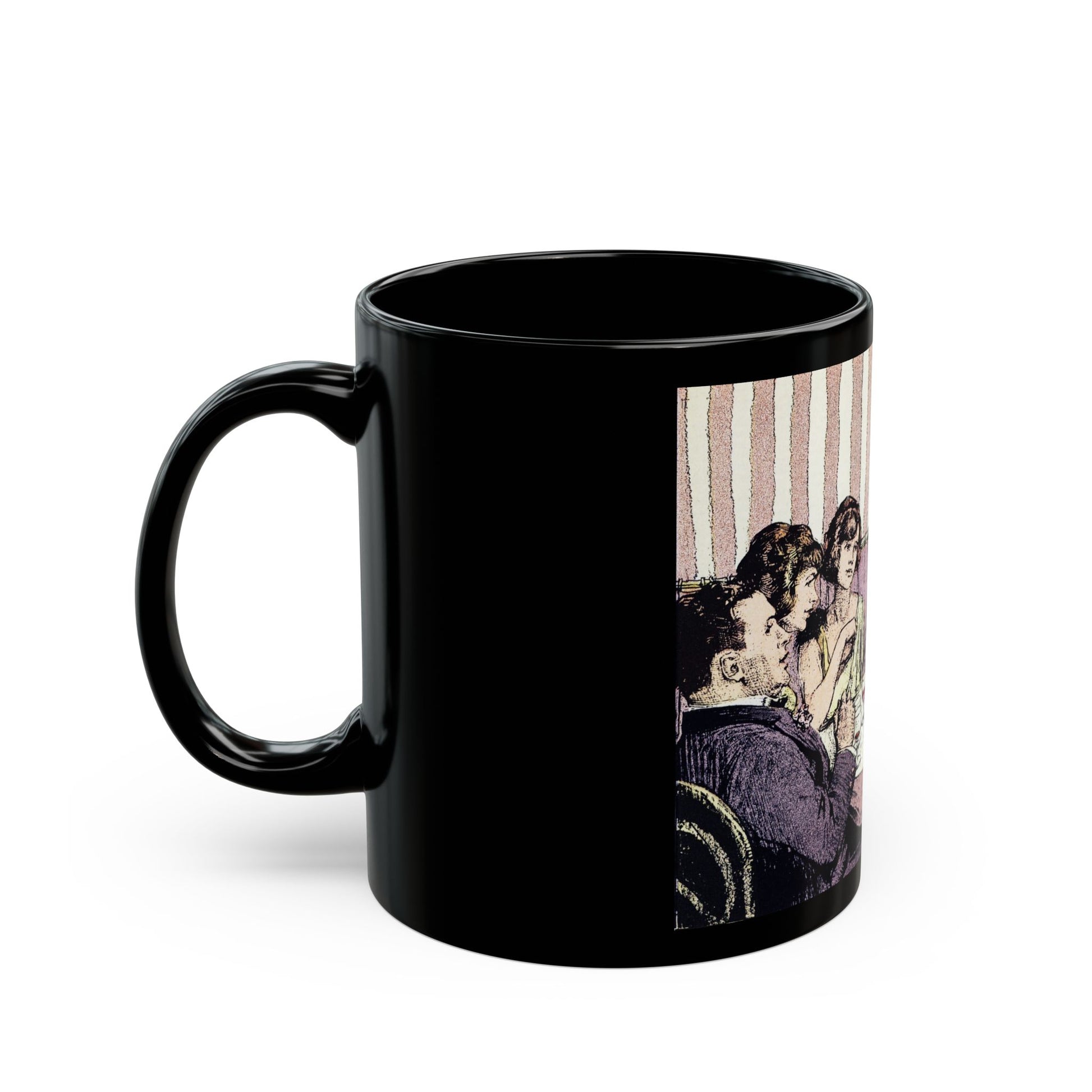 Empty Tables (1), Woman's Home Companion, November 1924 - Black Coffee Mug-Go Mug Yourself