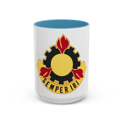 63 Maintenance Battalion (U.S. Army) Accent Coffee Mug