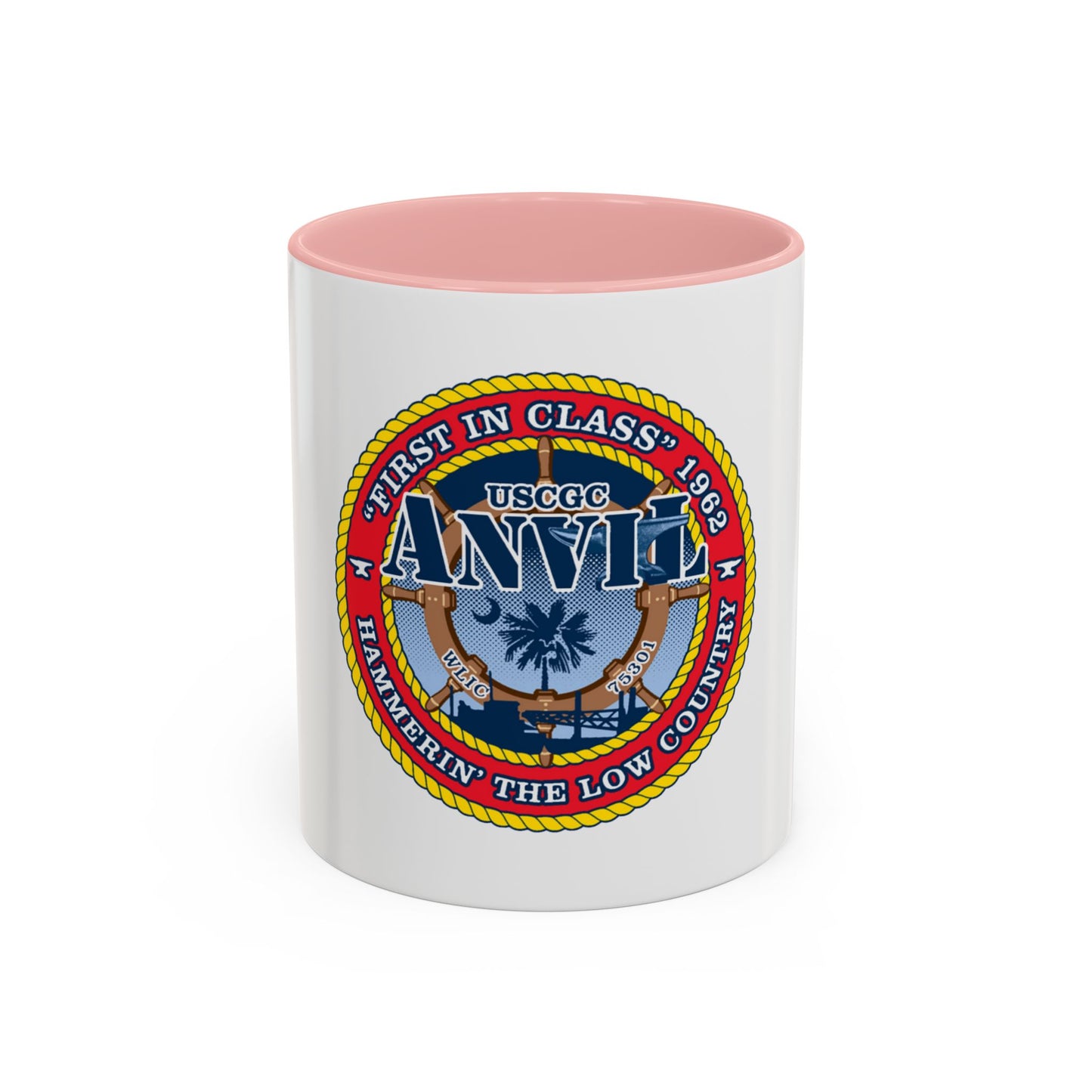 USCGC Anvil WLIC 75301 (U.S. Coast Guard) Accent Coffee Mug