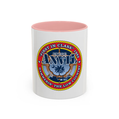 USCGC Anvil WLIC 75301 (U.S. Coast Guard) Accent Coffee Mug
