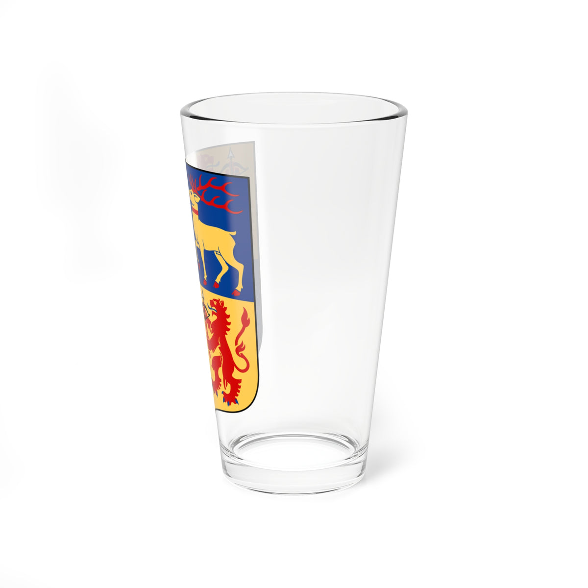 Kalmars läns vapen (Sweden) (Coat of Arms) Pint Glass 16oz