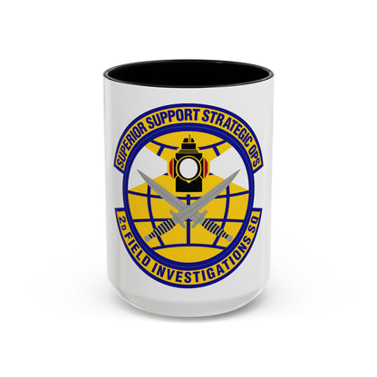 2d Field Investigations Squadron (U.S. Air Force) Accent Coffee Mug