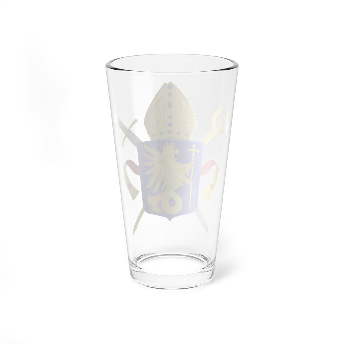 Ordinaat voor de Nederlandse strijdkrachten wapen (Netherlands) (Coat of Arms) Pint Glass 16oz