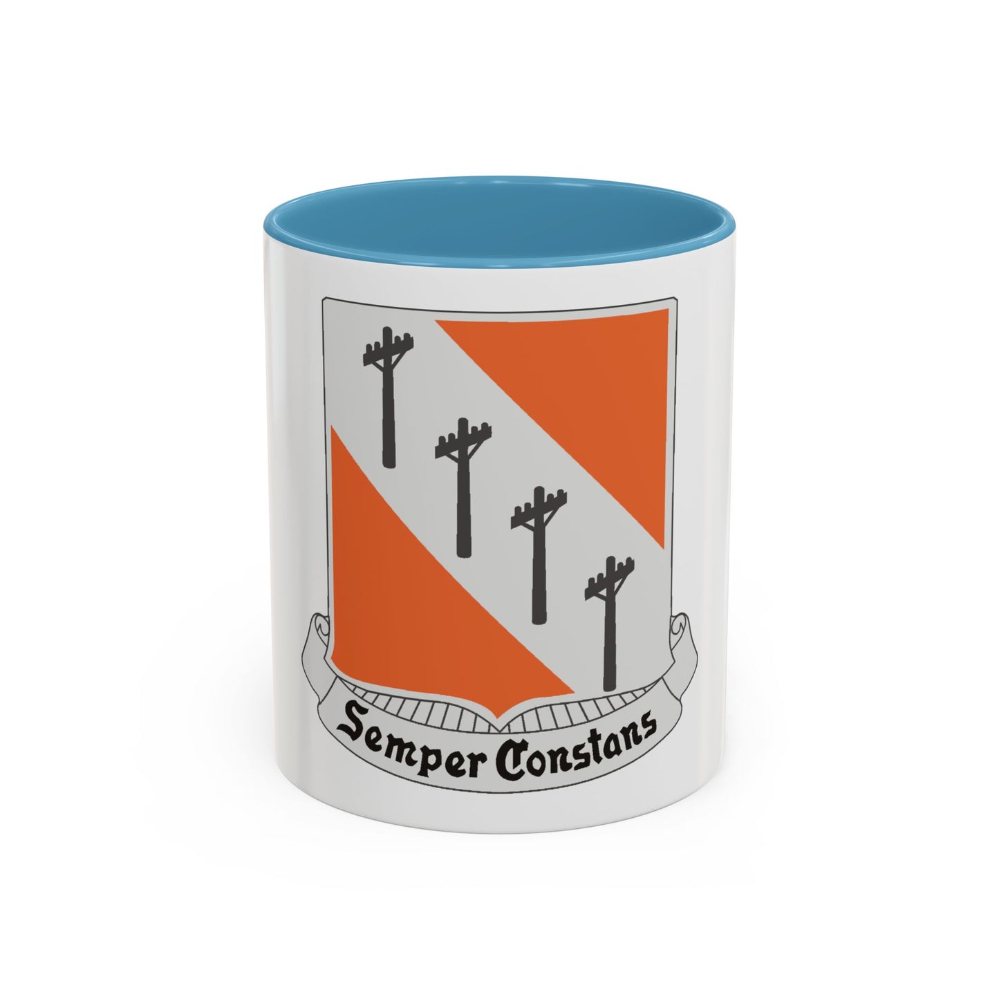 51 Signal Battalion (U.S. Army) Accent Coffee Mug