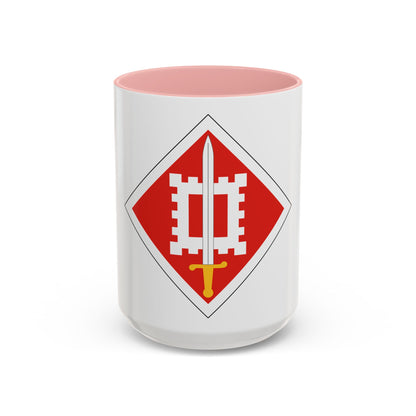 18th Engineer Brigade (U.S. Army) Accent Coffee Mug