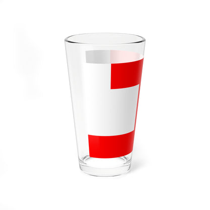 Flag of the Ministry of Public Works (Japan) Pint Glass 16oz