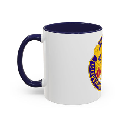 353 Civil Affairs Command 2 (U.S. Army) Accent Coffee Mug