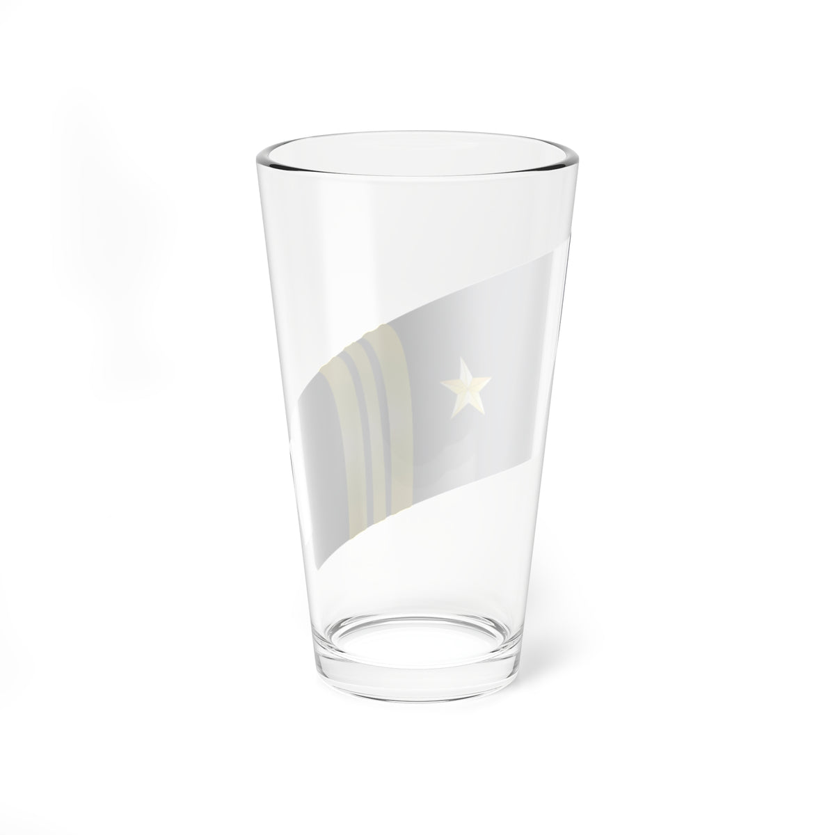 SS.OO.7.  CDE   GALA   (Chile) (Military Rank) Pint Glass 16oz