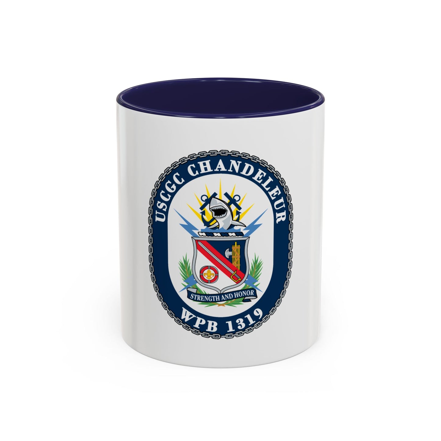 USCGC Chandeleur WPB 1319 (U.S. Coast Guard) Accent Coffee Mug