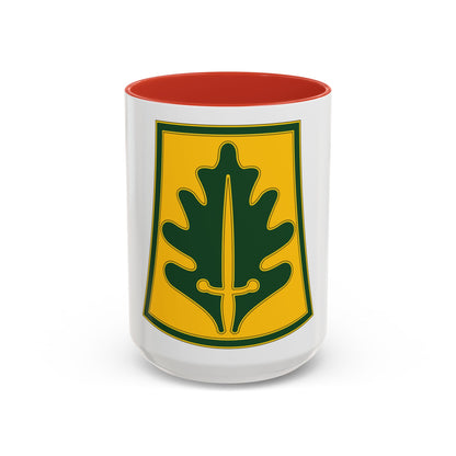 333 Military Police Brigade (U.S. Army) Accent Coffee Mug