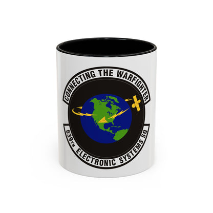 639th Electronic Systems Squadron (U.S. Air Force) Accent Coffee Mug