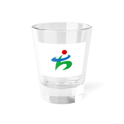 Flag of Chikuzen Fukuoka (Japan) Shot Glass 1.5oz
