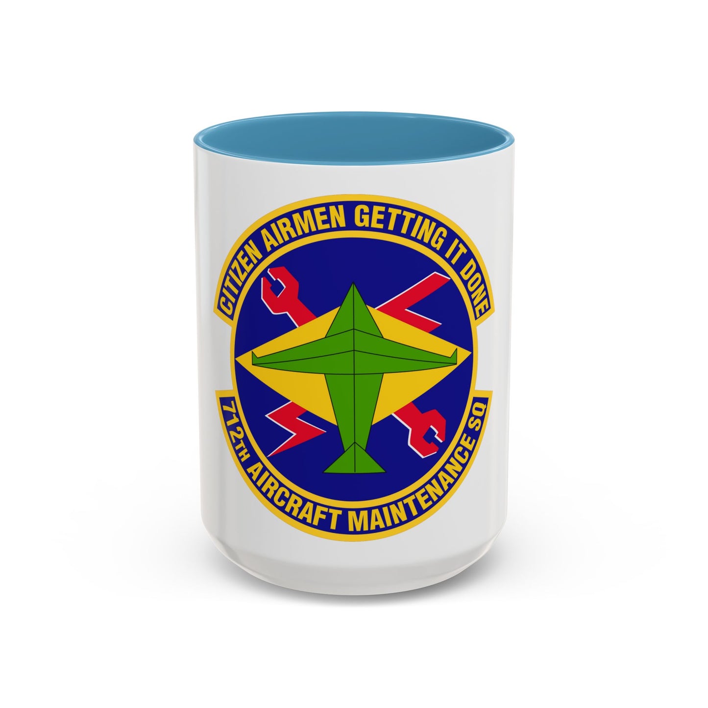712th Aircraft Maintenance Squadron (U.S. Air Force) Accent Coffee Mug