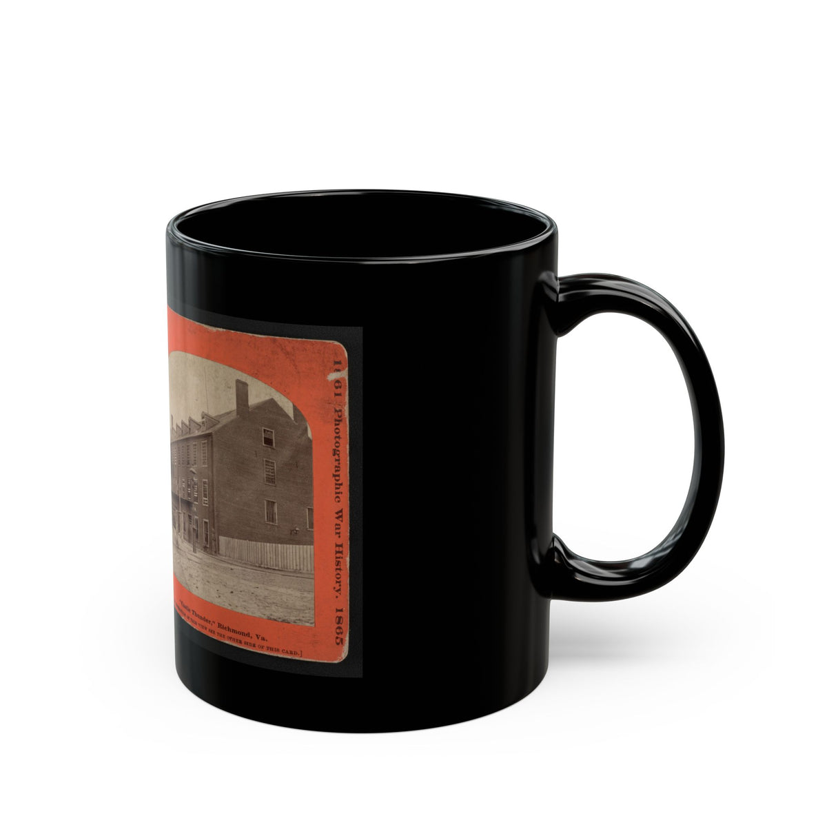 Castle Thunder,  Richmond, Va. (U.S. Civil War) Black Coffee Mug