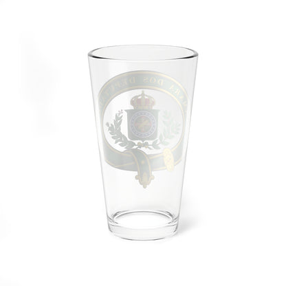 Seal of the Chamber of Deputies of Empire of Brazil (Brazil) (Coat of Arms) Pint Glass 16oz