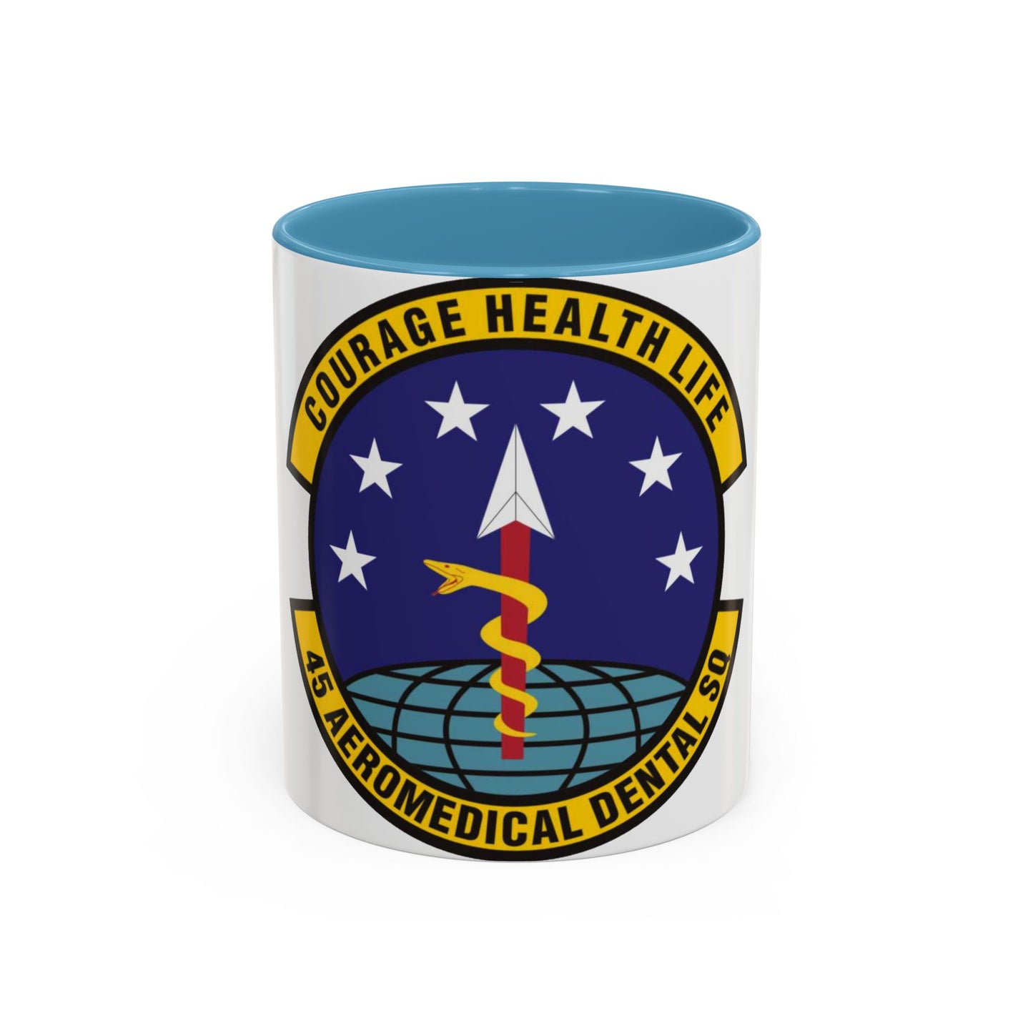 45th Aeromedical Dental Squadron (U.S. Air Force) Accent Coffee Mug