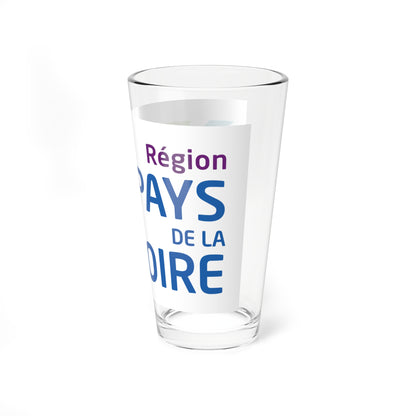 Flag of the Region of Pays de la Loire (France) Pint Glass 16oz