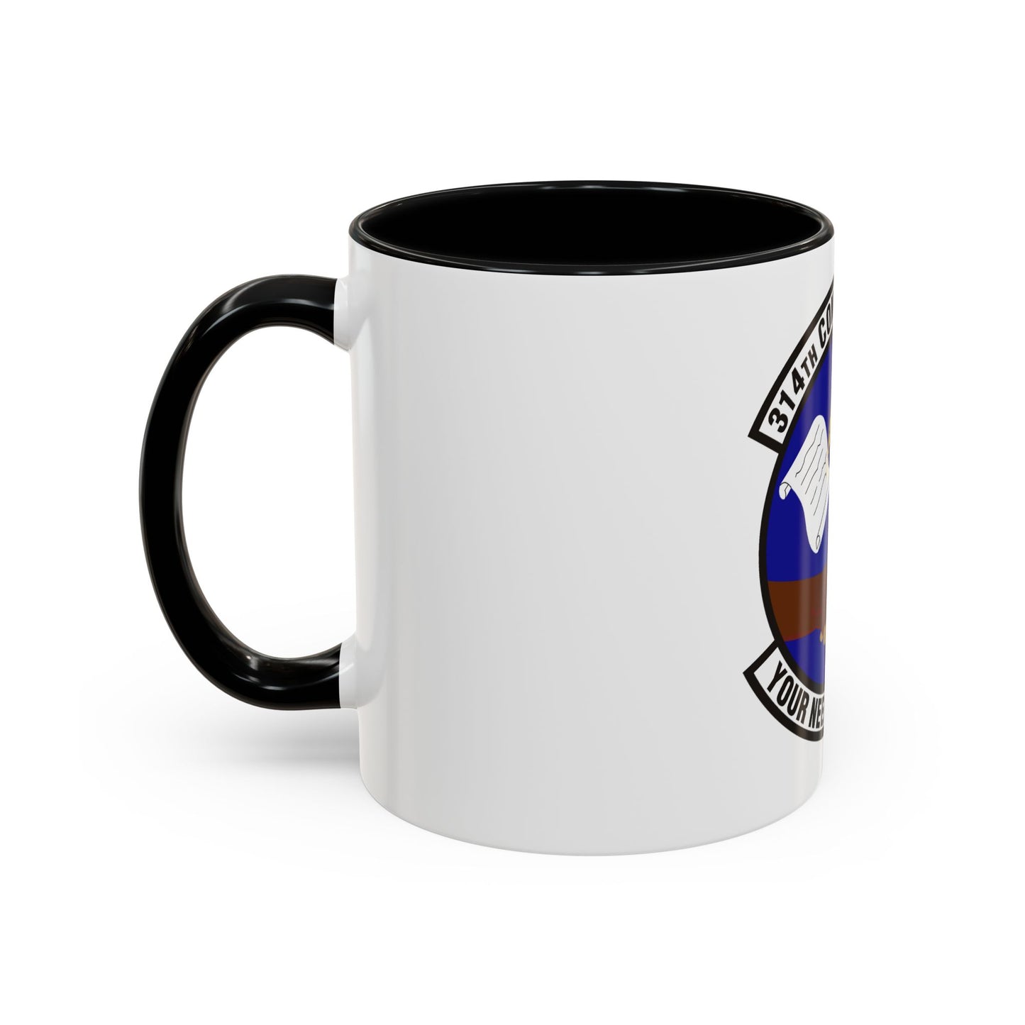 314th Contracting Squadron (U.S. Air Force) Accent Coffee Mug