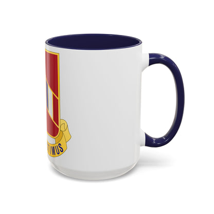 Tasse à café décorative du 15e régiment d'artillerie côtière (armée américaine)